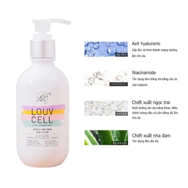 Kem Dưỡng Trắng Da Body Loug Cell Crystal - Dưỡng ẩm, Sáng da, Giá ưu đãi 402.000đ 8