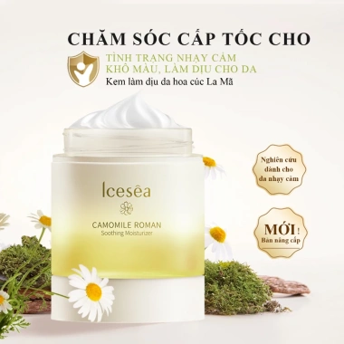 Kem Dưỡng Trắng Da Cúc La Mã ICESEA 50g - Dưỡng ẩm, Ngăn lão hóa, Phục hồi da 7 Kem Dưỡng Trắng Da Cúc La Mã ICESEA 50g - Dưỡng ẩm, Ngăn lão hóa, Phục hồi da 7