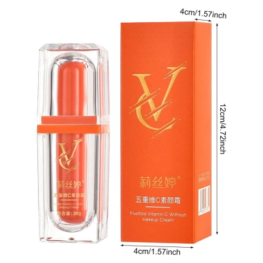 Kem dưỡng trắng da Five Vitamin C Tone Up Cream – Dưỡng ẩm, sáng, du lịch 79.200₫