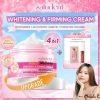 Kem dưỡng trắng da mặt Saludent Niacinamide Glutathione SPF50 và chống nắng Mahalia 111k