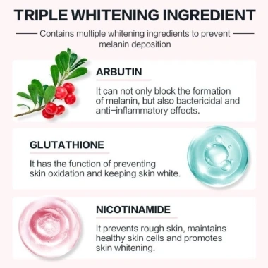 Kem dưỡng trắng da mặt Saludent Niacinamide Glutathione SPF50 và chống nắng Mahalia 111k 2