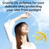 Kem dưỡng trắng da mặt Saludent Niacinamide Glutathione SPF50 và chống nắng Mahalia 111k 3