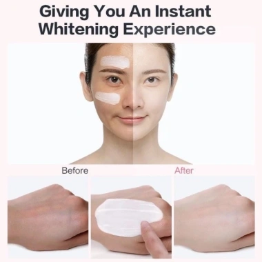 Kem dưỡng trắng da mặt Saludent Niacinamide Glutathione SPF50 và chống nắng Mahalia 111k 5