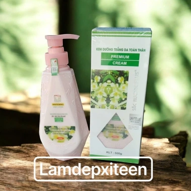Kem dưỡng trắng da toàn thân 500g, hương thơm nhẹ, giảm còn 150.000đ