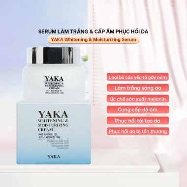Kem dưỡng trắng da YAKA Moisturizing - Cấp ẩm, phục hồi da tổn thương, xóa nếp nhăn, đồng đều màu, chỉ 465.800₫ 5