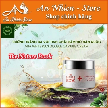 Kem Dưỡng Trắng Hồng và Tái Tạo Da THE NATURE BOOK Giá 620.000, da sáng mịn