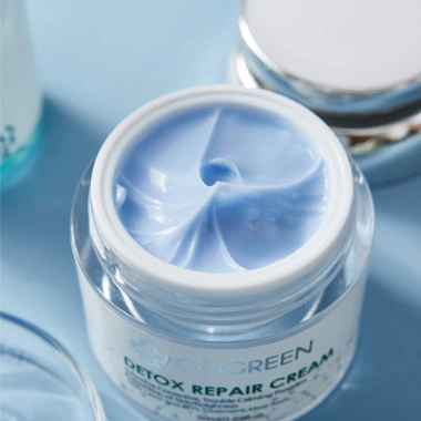 Kem dưỡng và phục hồi da GoGreen Detox Repair Cream Hàn Quốc 50g - Dưỡng ẩm sâu, tái tạo da hư tổn, giảm giá 18%