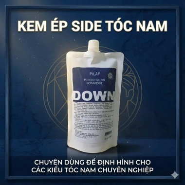 Kem Ép Side Tóc Nam DOWN PERM 500g - Giảm giá 30% chỉ 70.000đ, còn lẻ 50/120ml 3