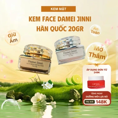 Kem Face DAMEIJINNI Hàn Quốc 20gr Chính Hãng - Giảm Mụn, Mờ Thâm, Phục Hồi Da Tổn Thương