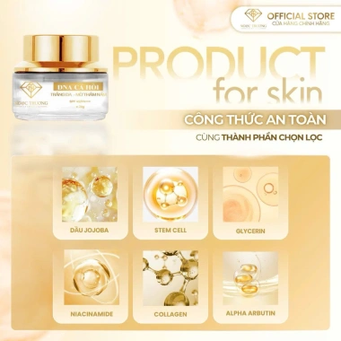 Kem Face DNA Ngọc Trương - Dưỡng ẩm, sáng da, giảm thâm, chỉ 320.000₫ (giá gốc 416.000₫)