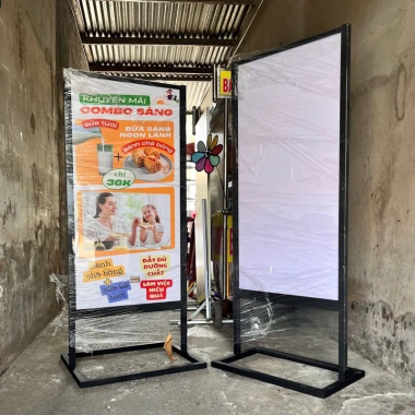 Kèm Fomex Standee Khung Sắt Ngoài Trời Dày, Nhiều Kích Thước - Giá 800.000₫