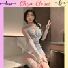 Kèm Găng Tay Cosplay Hầu Gái Xanh Trắng - Nhân Viên Bồi Bàn Gợi Cảm - 159.000đ 6
