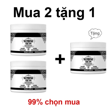 Kem gây mê Tattoo 45ml không đau, dưỡng ẩm nhẹ, làm dịu lâu dài, khóa da
