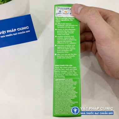 Kem Giảm Bóng Nhờn Ngừa Mụn Dermacos Acne Matting Cream 50ml - Da Mịn Kiểm Soát Dầu 2