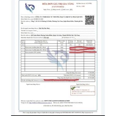 Kem giảm mụn Acne Derm 20% Azelaic Acid 20g - Mờ thâm, trắng sáng da, 160.000đ 8 Kem giảm mụn Acne Derm 20% Azelaic Acid 20g - Mờ thâm, trắng sáng da, 160.000đ 8