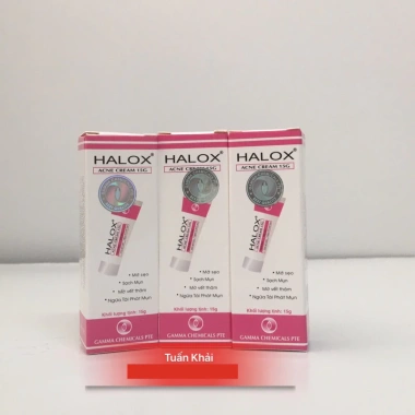 Kem giảm mụn ngừa thâm Halox Cream 15g - Giảm giá chỉ 50.000đ, giá gốc 64.000đ