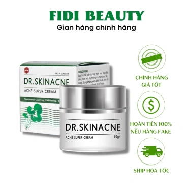 Kem giảm mụn, ngừa thâm, liền sẹo DR.SKINACNE chính hãng - Giá 165k (giá gốc 204.6k)