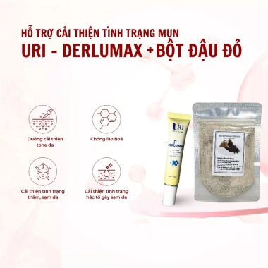 Kem giảm mụn URI DERLUMAX - Giảm mụn nhanh, chỉ 189.000đ, ưu đãi đặc biệt 2 Kem giảm mụn URI DERLUMAX - Giảm mụn nhanh, chỉ 189.000đ, ưu đãi đặc biệt 2