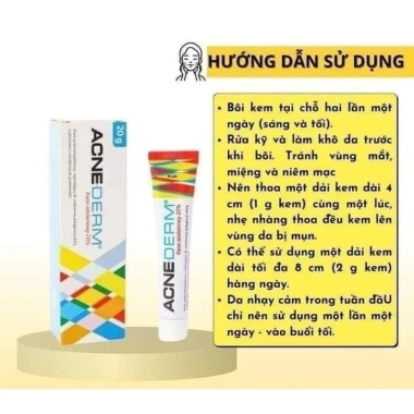 Kem giảm mụn và thâm Acne Derm 20% Azelaic Acid 20g - chỉ 135.000 VND 4