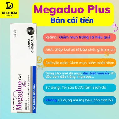 Kem Giảm Thâm Mụn 24h Megaduo Anti-Acne Gel 15g Trắng Sáng, Ức Chế Sắc Tố, Da Đẹp 149.000₫