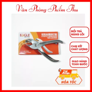Kềm Gỡ Kim Eagle - Dụng Cụ Nhổ Kim Bấm Văn Phòng Phẩm, Giá Giảm 39.000, Độ Bền Cao