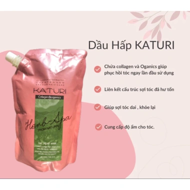 Kem Hấp KATURI phục hồi tóc hư tổn - Hàng chính hãng, giảm còn 210.000đ