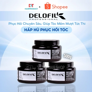 Kem Hấp Phục Hồi DELOFIL Argan Oil Protein 500ml - Phục hồi chuyên sâu, tóc mềm mượt tức thì, giảm còn 250.000 VND Kem Hấp Phục Hồi DELOFIL Argan Oil Protein 500ml - Phục hồi chuyên sâu, tóc mềm mượt tức thì, giảm còn 250.000 VND
