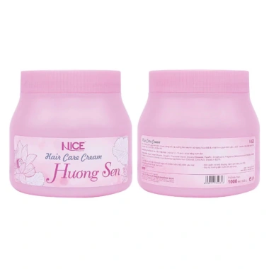 Kem Hấp ủ Tóc Suôn Mượt Hương Sen Nice 1.000ml - Giá ưu đãi 95.000đ, giảm mạnh
