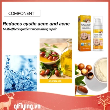Kem hỗ trợ giảm mụn Cystic 30ml dưỡng ẩm, làm trắng da, giảm sưng, giảm giá 20% chỉ 79.970đ 3 Kem hỗ trợ giảm mụn Cystic 30ml dưỡng ẩm, làm trắng da, giảm sưng, giảm giá 20% chỉ 79.970đ 3