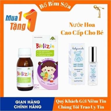 Kẽm Hữu Cơ Biolizin 50ml - Bổ Sung Kẽm, Bé Ăn Ngon, Tăng Đề Kháng, Giá Ưu Đãi 228.980 VND