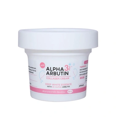Kem Kích Trắng Da Alpha Arbutin Collagen 3+ Plus Deep White Essence 100gr - Chỉ 99.000đ 3 Kem Kích Trắng Da Alpha Arbutin Collagen 3+ Plus Deep White Essence 100gr - Chỉ 99.000đ 3
