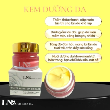 Kem Linh Ngọc Sâm Dưỡng Trắng Hồng Chống Nắng - Giá 320.000đ, Trắng Sáng & Bảo Vệ Da