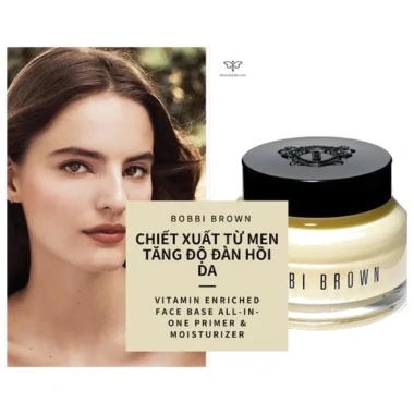 Kem lót dưỡng ẩm Bobbi Brown Vitamin Enriched Face Base 15ml – Dưỡng sâu, làm mịn, chuẩn nền