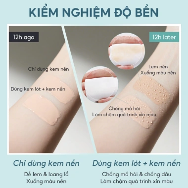 Kem Lót Dưỡng Ẩm Gel FelinWel Grip Primer Giữ Lâu Trôi Kiểm Soát Dầu Mỏng Nhẹ 30ml 2