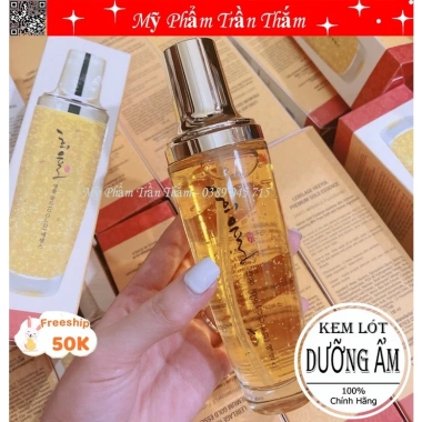 Kem Lót Dưỡng Hàn Quốc 24k Vàng Cao Cấp Dưỡng Trắng Da, Da Sáng Mịn, Giá 195.000