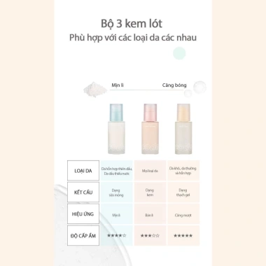 Kem lót LG Makeup Glokolor Fixon Hydro 30ml Dưỡng ẩm làm mịn da căng bóng 415.000 VND 2 Kem lót LG Makeup Glokolor Fixon Hydro 30ml Dưỡng ẩm làm mịn da căng bóng 415.000 VND 2