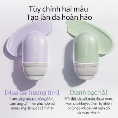 Kem lót OSITREE kiềm dầu, chống nắng, nâng tông, che lỗ chân lông, làm mịn da 25g 5 Kem lót OSITREE kiềm dầu, chống nắng, nâng tông, che lỗ chân lông, làm mịn da 25g 5