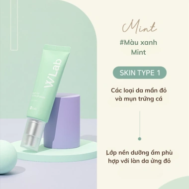Kem lót Wlab Moist Fit Color Up Base dưỡng ẩm SPF50+ PA++ giá 324.000đ bảo vệ da suốt ngày 6