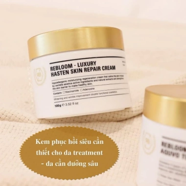Kem Luxury Rebloom Phục Hồi Dưỡng Trắng 100g Giá 950.000 Sáng Mịn Chống Lão