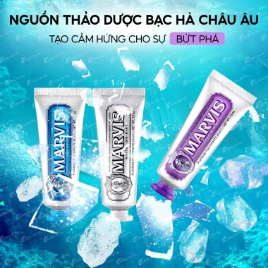 Kem Marvis 10ml/25ml chính hãng - Hương thơm sang trọng, bảo vệ răng, chỉ 69.000₫ 6