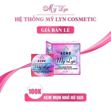 Kem mụn Acne Mỹ Lyn chính hãng - Giảm mụn nhanh, kèm hướng dẫn và túi đựng, 62.900đ