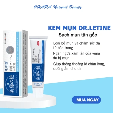 Kem Mụn Dr.Letine Gel Giảm Mụn Trứng Cá - Ngừa Thâm, Mờ Sẹo, Da Dầu, Da Sáng Mịn, Giá ưu đãi 169.000 VND