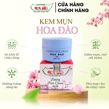 Kem Mụn Dưỡng Da Hoa Đào Mẫu Mới Chính Hãng - Giảm Giá 199k (Giá Gốc 258.7k)