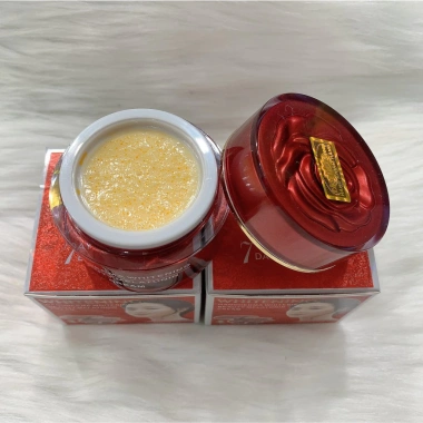Kem mụn dưỡng trắng da Whitening 7 ngày Linh chi đỏ 25g giảm mụn làm sáng da nhanh