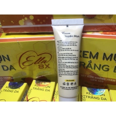 Kem mụn Ella 8x-12g Hết Thâm Trắng Da - Chính Hãng Giá 45.000đ Giảm Sốc 3 Kem mụn Ella 8x-12g Hết Thâm Trắng Da - Chính Hãng Giá 45.000đ Giảm Sốc 3