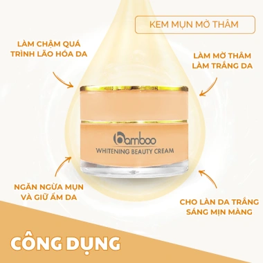 Kem mụn mờ thâm chuyên sâu BAMBOO giảm mụn nhanh, không gây xưng viêm, làm sáng da an toàn - 125.000₫