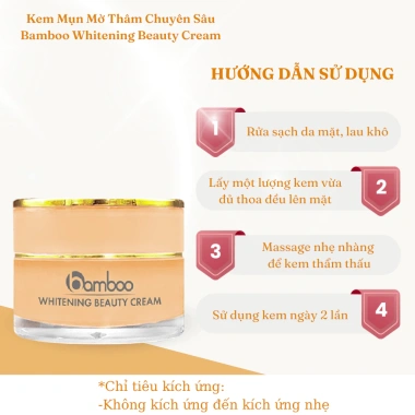 Kem mụn mờ thâm chuyên sâu BAMBOO giảm mụn nhanh, không gây xưng viêm, làm sáng da an toàn - 125.000₫
