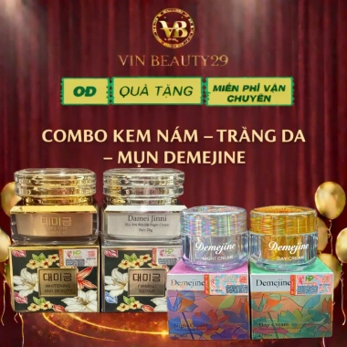 Kem Mụn Nám Thâm Demejine 20ml CHÍNH HÃNG HÀN QUỐC - Trắng Da, Giá chỉ 129.000đ