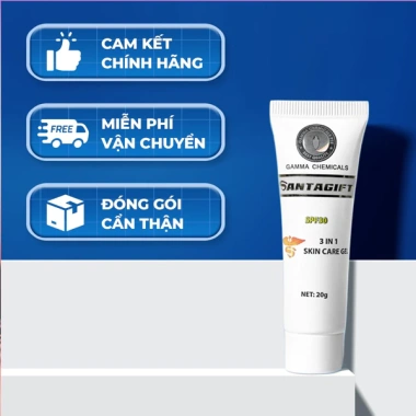 Kem Mụn SANTAGIFT 20g - Trắng Sáng, Ức Chế Sắc Tố, Chống Nắng, Giá 109.865₫