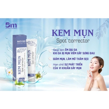 KEM MỤN SPOT CORRECTOR BẠCH MAI - Giảm 20%, Đánh bay mụn nhanh, chỉ 110.000 VND 2